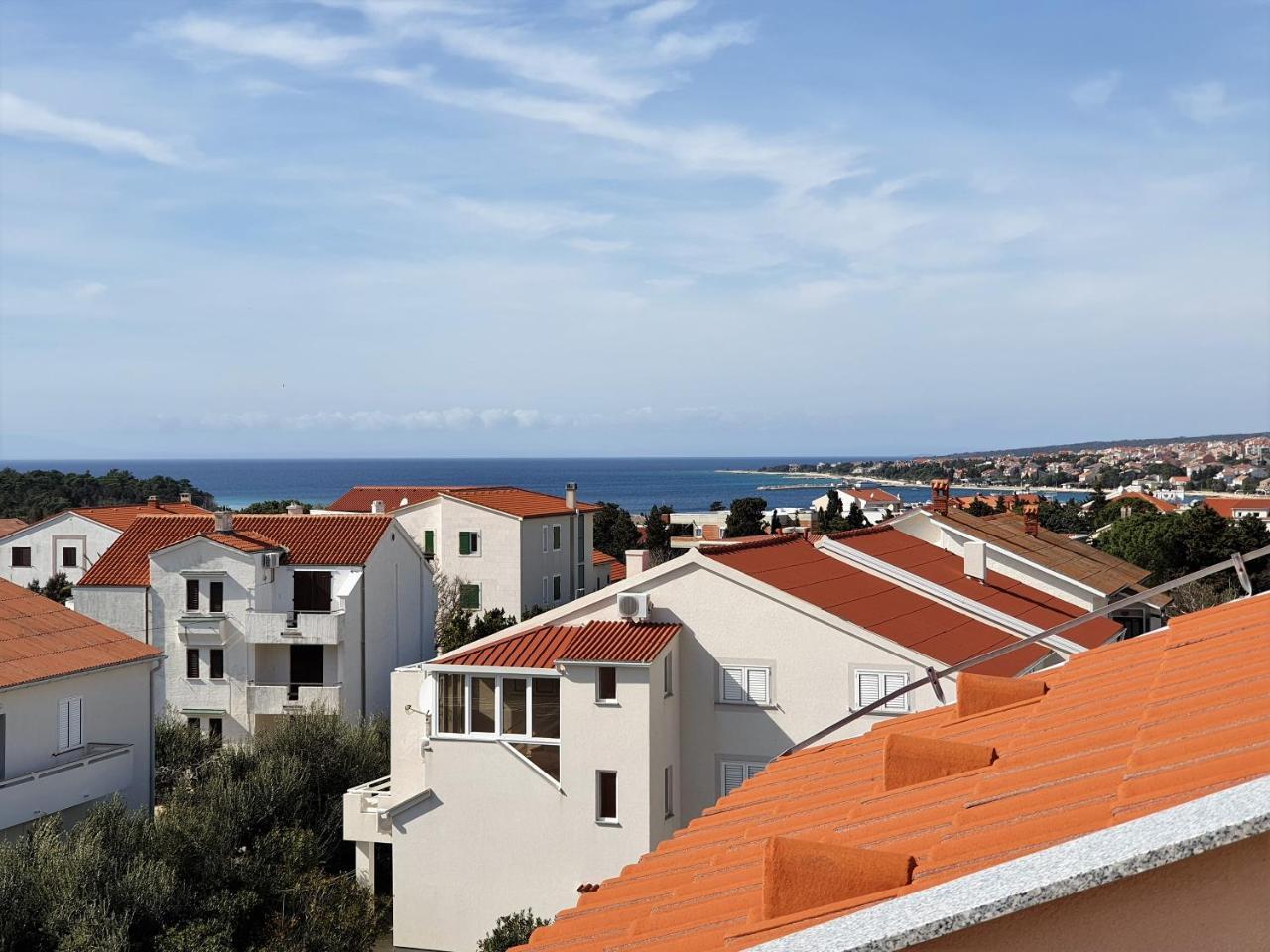 Apartment Valamar Novalja Bagian luar foto